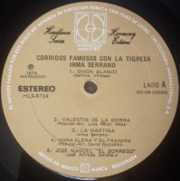 lado-a-1974-irma-serrano---corridos-famosos-con-la-tigresa---mexico