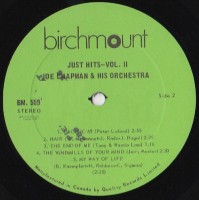 side-2-1970-joe-chapman--his-orchestra---just-hits---vol.-ii