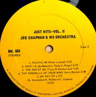 side-2-1970-joe-chapman-his-orchestra---just-hits-vol.ii