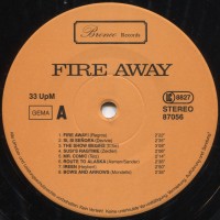 seite-a-197---orchester-ronny-winter---fire-away,-germany