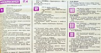 Программа передач ЦТ на 17 апреля 1988 года
