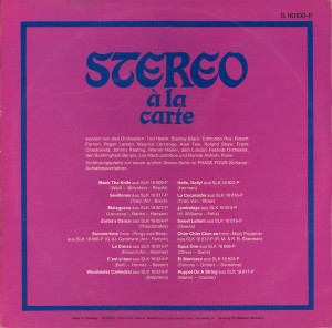 stereo-gђ-la-carte-(1-lp)---back