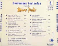 back---h-9038---remember-yesterday---music-by-marc-pale,-1999