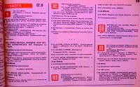 Программа передач ЦТ на 17 сентября 1988 года