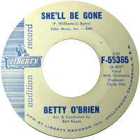betty-o-brien---she-ll-be-gone-