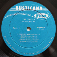 the-corvets-–-best-dance-party-vol1-1963-face-1