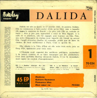 back--dalida---chante-1,-1956,-45-ep,-barclay-70034,-france