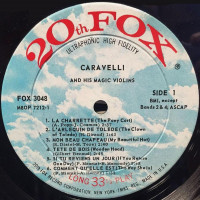 side-1---caravelli-and-his-magic-violins---recorded-in-paris,-1961,-fox-3048