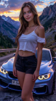 girl-and-blue-bmw-180825-576x1024