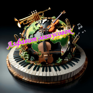 3d-realistic-globe-with-musical-elementse