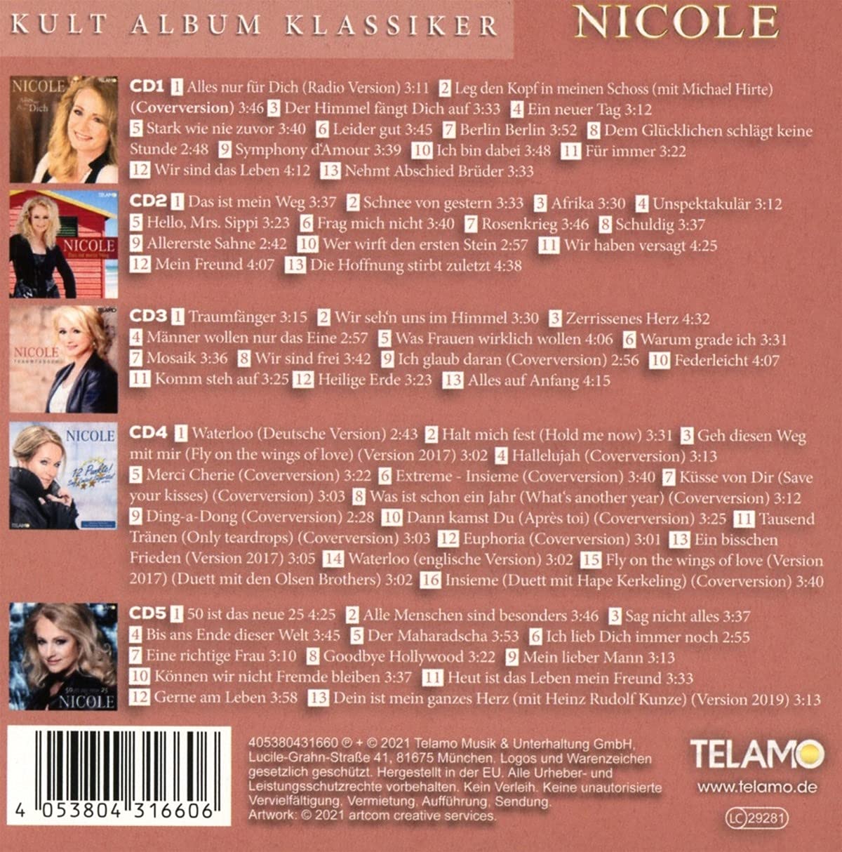 Nicole - Kult Album Klassiker (2021)