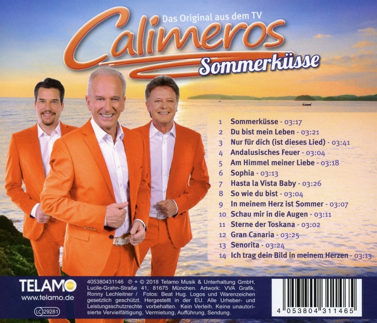 Calimeros - Sommerküsse (2018)