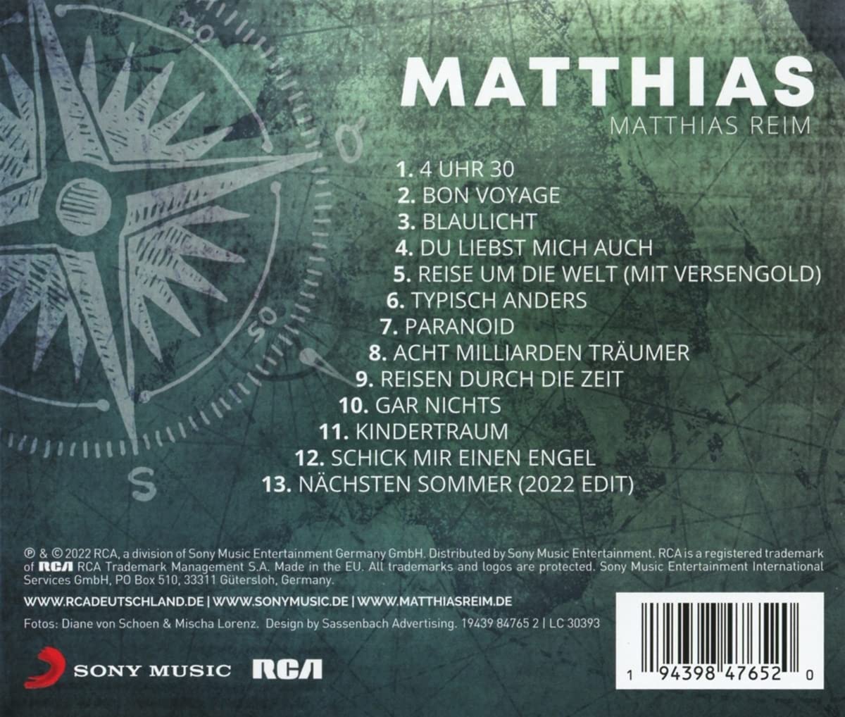 Matthias Reim - MATTHIAS (2022)