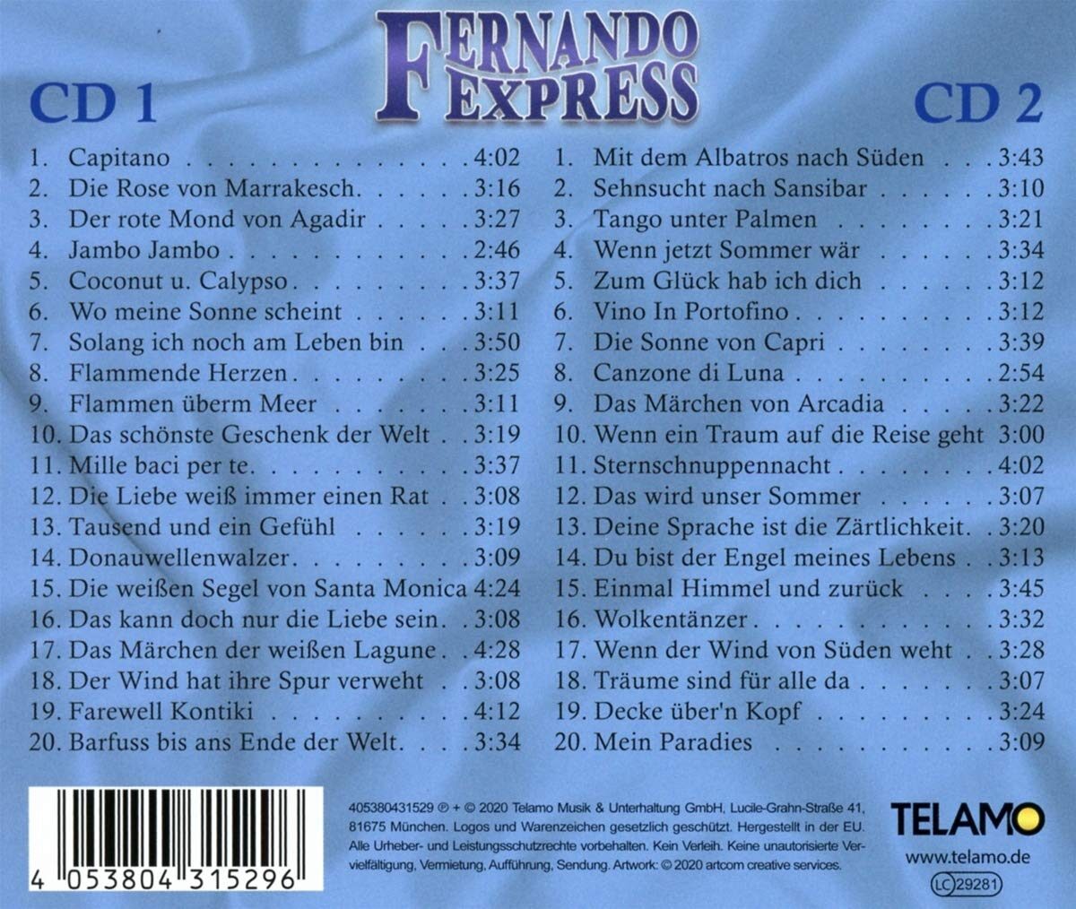 Fernando Express - Das Beste zum 50. Jubiläum (2020)