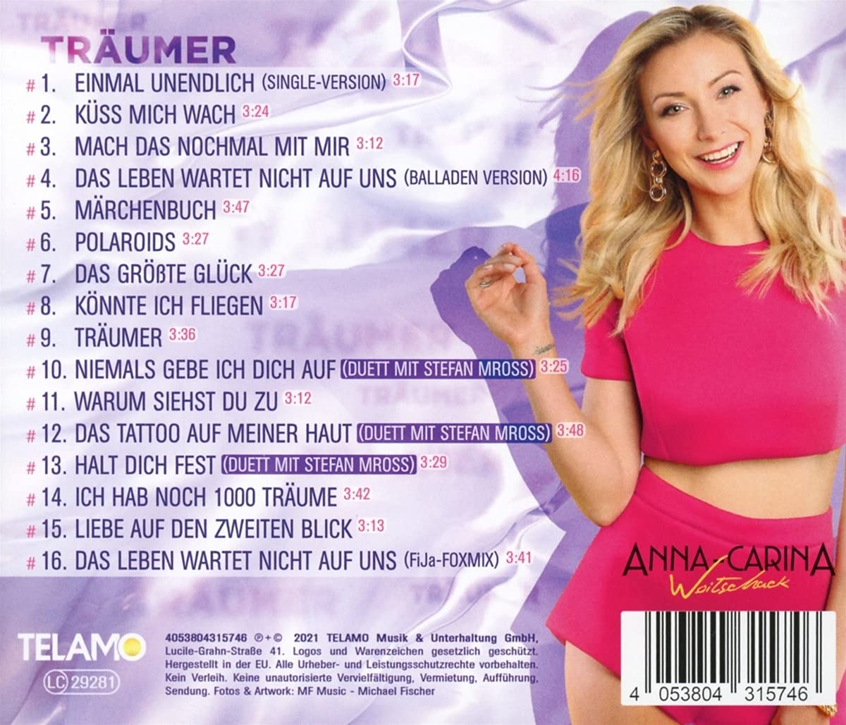 Anna-Carina Woitschack - Träumer (2021) 