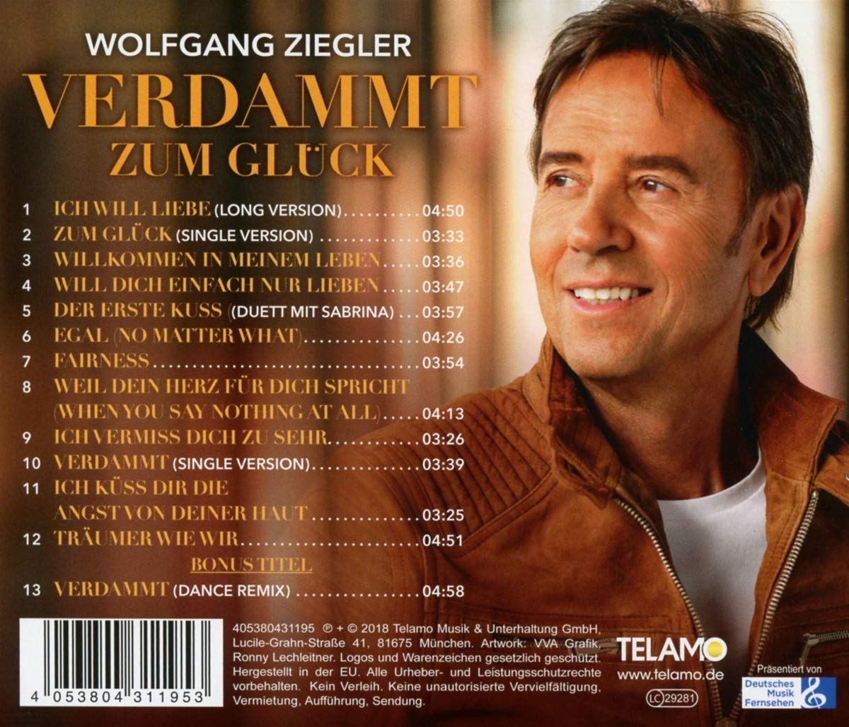 Wolfgang Ziegler - Verdammt zum Glück (2018)