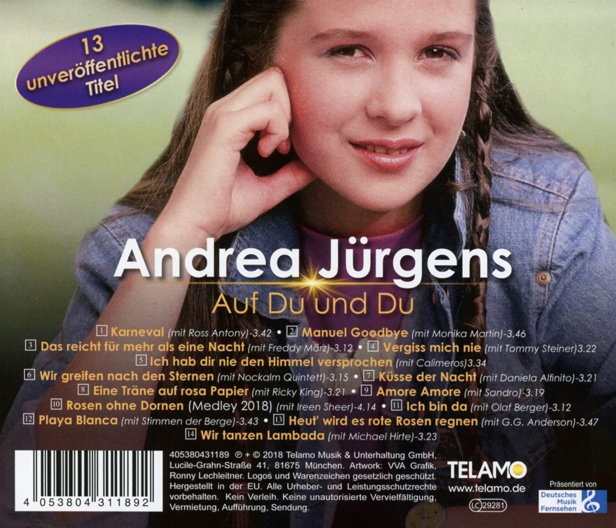 Andrea Jürgens - Auf Du und Du (2018)