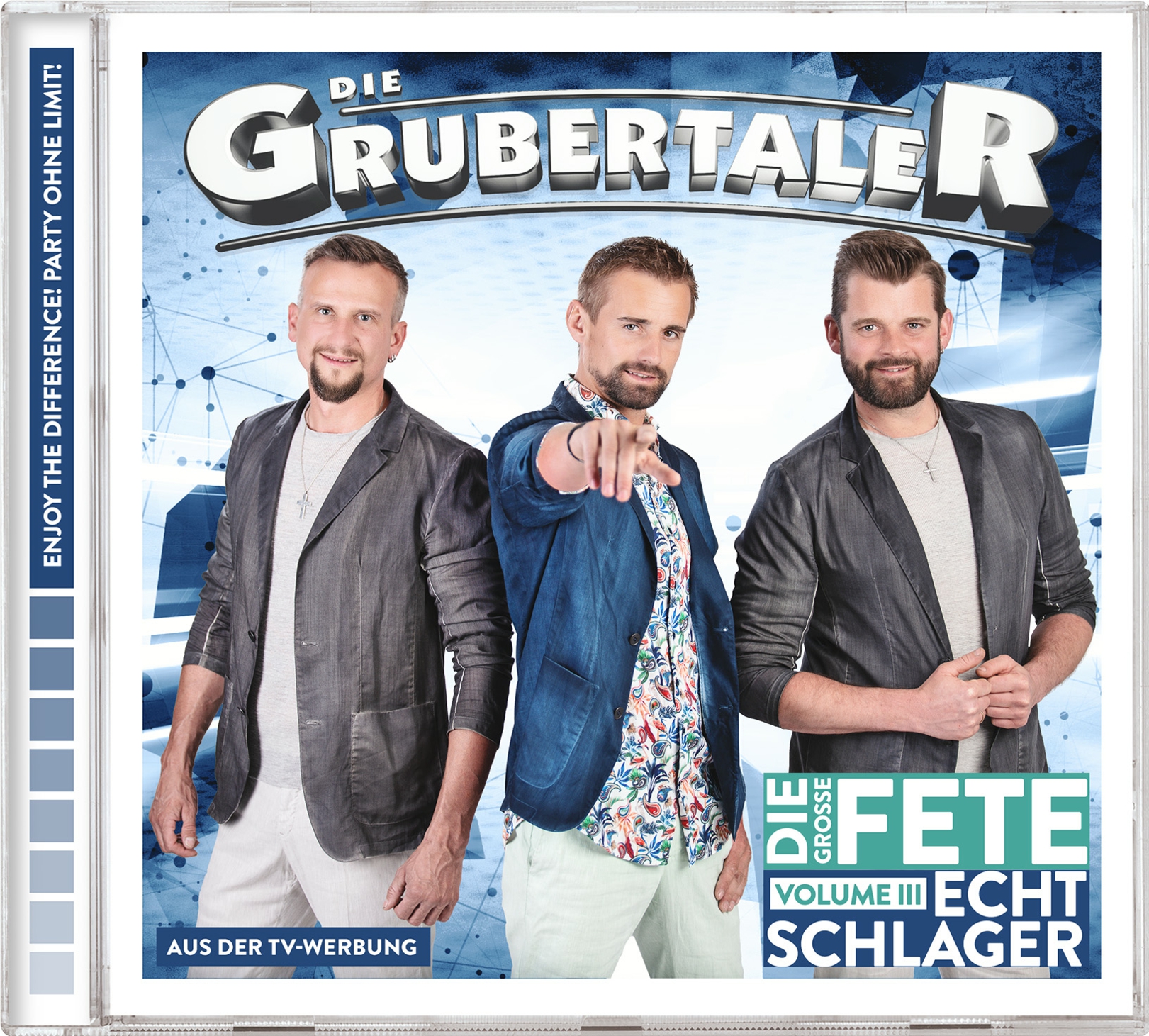 Die Grubertaler - Echt Schlager - Die große Fete, Vol. III (2023) CD