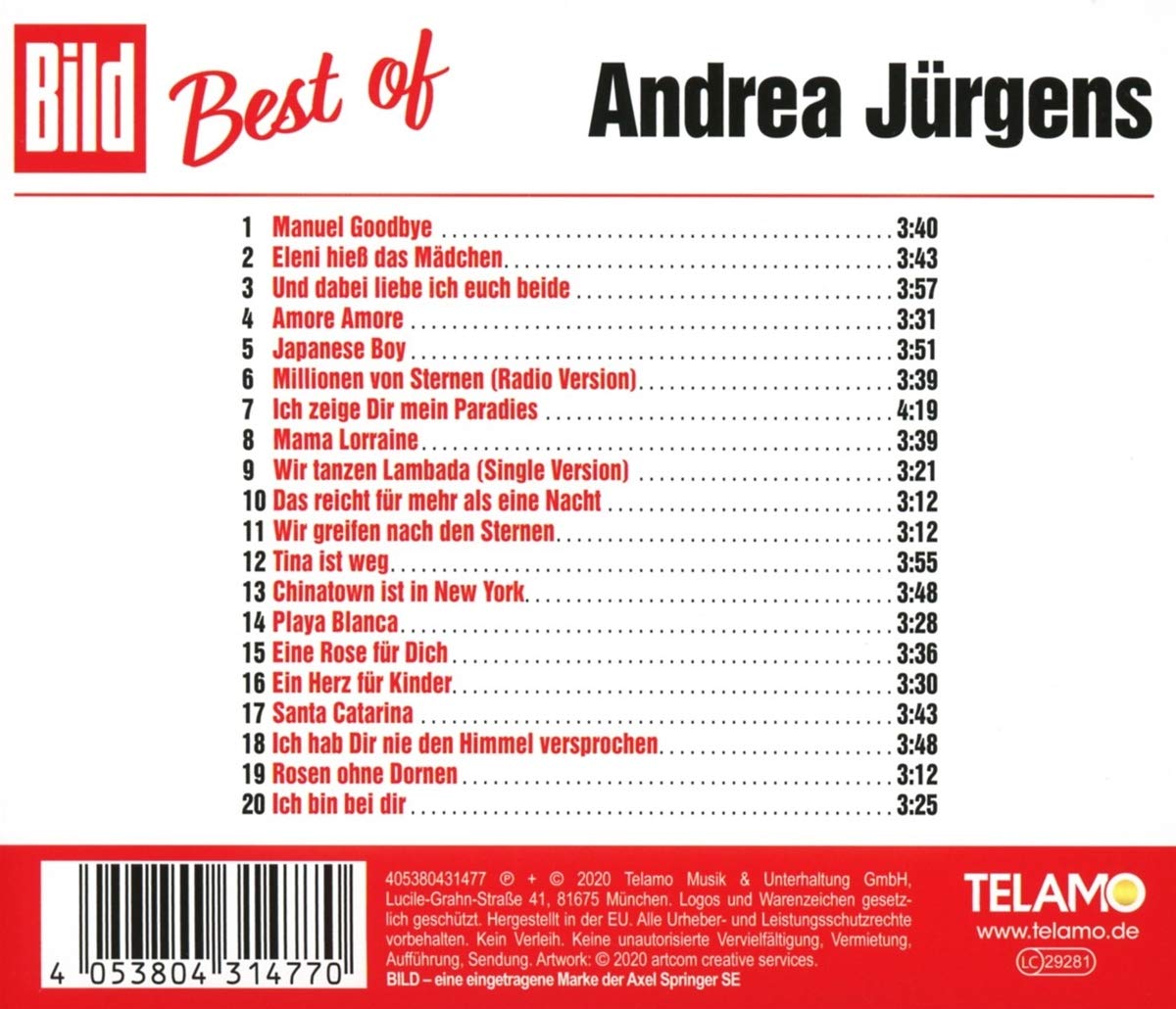 Andrea Jürgens - BiId-Best of (2020)